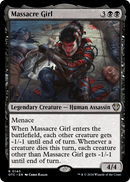 Massacre Girl (OTC-140) [Outlaws of Thunder Junction Commander]