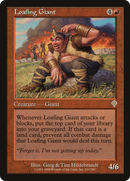Loafing Giant (INV-153) [Invasion] Foil