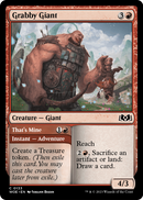 Grabby Giant (WOE-133) [Wilds of Eldraine]