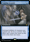 Training Grounds (Extended Art) (MAT-155) [March of the Machine: The Aftermath] Foil