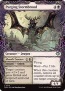 Purging Stormbrood (Showcase) (TDM-315) [Tarkir: Dragonstorm] Foil