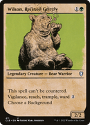 Wilson, Refined Grizzly (Showcase) (CLB-411) [Commander Legends: Battle for Baldur's Gate] Foil