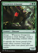 Overgrown Armasaur (RIX-141) [Rivals of Ixalan]