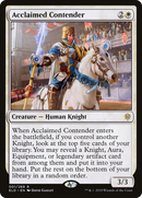 Acclaimed Contender (ELD-001) [Throne of Eldraine] Foil
