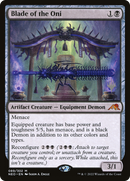 Blade of the Oni (PPNEO-089) [Promo Pack: Kamigawa: Neon Dynasty Promos] Foil