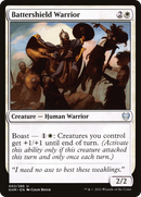 Battershield Warrior (KHM-002) [Kaldheim] Foil