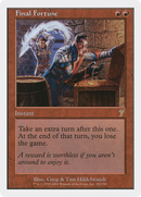 Final Fortune (7ED-182) [7th Edition] Foil