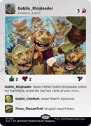 Goblin Ringleader (SLD-1616) (Borderless) [Secret Lair Drop] Foil