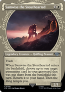 Samwise the Stouthearted (Showcase) (Surge Foil) (LTR-798) (Borderless) [The Lord of the Rings: Tales of Middle-earth] Foil