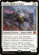 Myrel, Shield of Argive (PPBRO-018) [Promo Pack: The Brothers' War Promos]