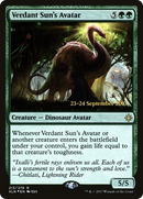 Verdant Sun's Avatar (PRE-213) [Ixalan Promos] Foil