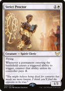 Strict Proctor (PPSTX-33P) [Promo Pack: Strixhaven: School of Mages Promos] Foil