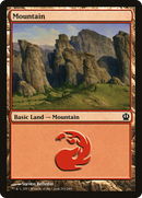 Mountain (THS-243) [Theros] Foil