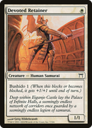 Devoted Retainer (CHK-007) [Champions of Kamigawa] Foil