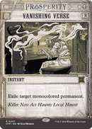 Vanishing Verse (OTP-057) (Showcase) (Borderless) [Breaking News] Foil