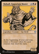 Mahadi, Emporium Master (Showcase) (CLB-429) [Commander Legends: Battle for Baldur's Gate] Foil