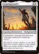 Inspiring Leader (CLB-028) [Commander Legends: Battle for Baldur's Gate] Foil