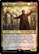 The Master, Gallifrey's End (Surge Foil) (WHO-749) [Doctor Who] Foil