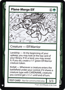 Plane-Merge Elf (CMB1-083) [Mystery Booster Playtest Cards 2019]