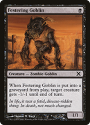Festering Goblin (10E-143) [Tenth Edition]