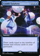 Cosmic Epiphany (Extended Art) (DMU-424) [Dominaria United] Foil