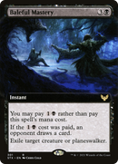 Baleful Mastery (Extended Art) (STX-301) [Strixhaven: School of Mages] Foil