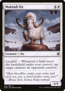 Makindi Ox (ZNR-025) [Zendikar Rising]