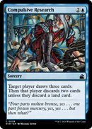Compulsive Research (RVR-038) [Ravnica Remastered] Foil