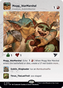 Mogg War Marshal (SLD-1618) (Borderless) [Secret Lair Drop]