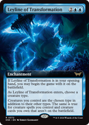Leyline of Transformation (Extended Art) (DSK-372) [Duskmourn: House of Horror] Foil