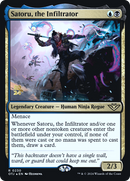 Satoru, the Infiltrator (PRE-230) [Outlaws of Thunder Junction Promos] Foil