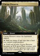 Cactus Preserve (Extended Art) (OTC-076) [Outlaws of Thunder Junction Commander]