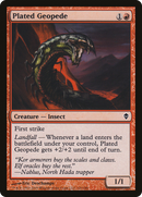 Plated Geopede (ZEN-141) [Zendikar]
