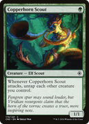 Copperhorn Scout (CN2-179) [Conspiracy: Take the Crown] Foil