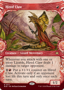Hired Claw (Showcase) (BLB-317) (Borderless) [Bloomburrow]