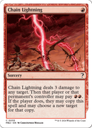 Chain Lightning (White Border) (MB2-055) [Mystery Booster 2]
