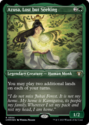 Azusa, Lost but Seeking (Foil Etched) (CMM-554) [Commander Masters] Foil