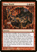 Warp World (RAV-150) [Ravnica: City of Guilds] Foil