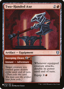 Two-Handed Axe // Sweeping Cleave (LIST-CLB-203) [The List]