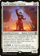 Tazri, Stalwart Survivor (PPLCI-006) [Promo Pack: March of the Machine: The Aftermath Promos] Foil