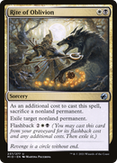 Rite of Oblivion (MID-237) [Innistrad: Midnight Hunt] Foil
