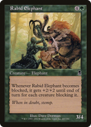 Rabid Elephant (ODY-263) [Odyssey] Foil