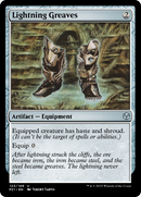 Lightning Greaves (PZ1-123) [Legendary Cube Prize Pack] Foil