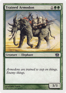 Trained Armodon (8ED-284) [8th Edition]