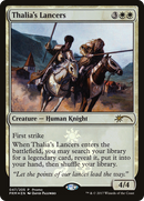 Thalia's Lancers (MEDIA-047) [Eldritch Moon Promos] Foil