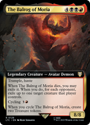 The Balrog of Moria (Extended Art) (LTC-129) [Tales of Middle-earth Commander] Foil