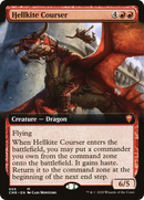 Hellkite Courser (Extended Art) (CMR-666) [Commander Legends] Foil
