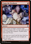 Claim the Firstborn (ELD-118) [Throne of Eldraine] Foil