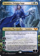 Kasmina, Enigma Sage (Borderless) (STX-279) (Borderless) [Strixhaven: School of Mages] Foil