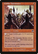 Goblin Taskmaster (ONS-210) [Onslaught] Foil